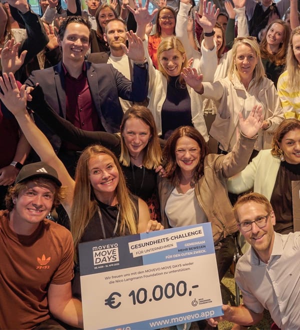Ein Gruppenfoto vom Abschlussevent der MOVE DAYS 2025